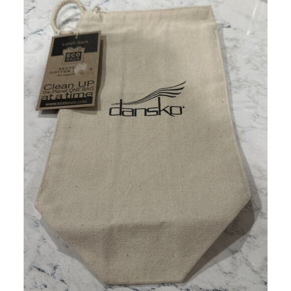 NEW Dansko Lunch Sack Eco Bags 7" x 5" x 12" - Picture 5 of 6